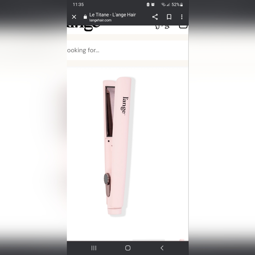 Lange flat iron